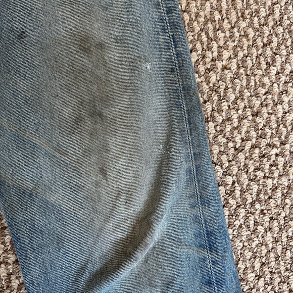 Vintage Levi’s 501 Made In USA Blue Wash Jeans Men’s Size 34x32 (33x30) - Picture 3 of 14